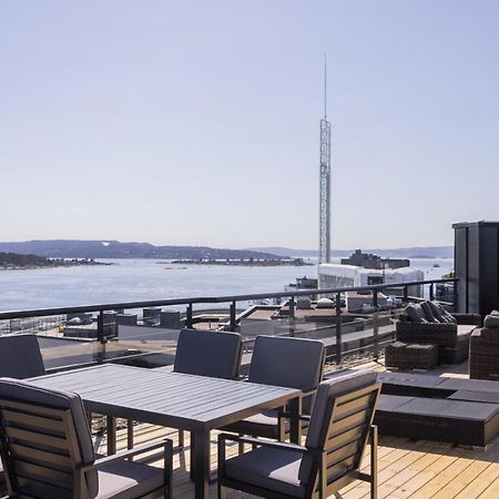 Apartament Tjuvholmen / Aker Brygge - Most Expensive Area In Oslo! Zewnętrze zdjęcie