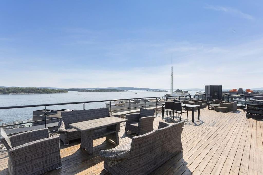 Apartament Tjuvholmen / Aker Brygge - Most Expensive Area In Oslo! Zewnętrze zdjęcie