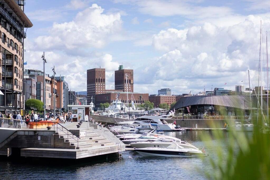 Apartament Tjuvholmen / Aker Brygge - Most Expensive Area In Oslo! Zewnętrze zdjęcie